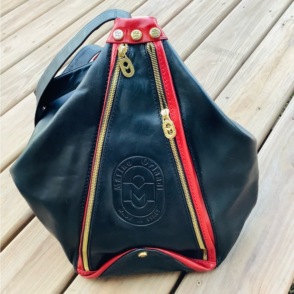 Nice Practical Genuine Leather Backpack/ Shoulder… - image 5